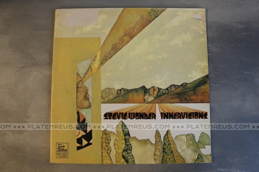 LP Stevie Wonder – Innervisions 3843, Cd's en Dvd's, Ophalen of Verzenden, Gebruikt, 12 inch
