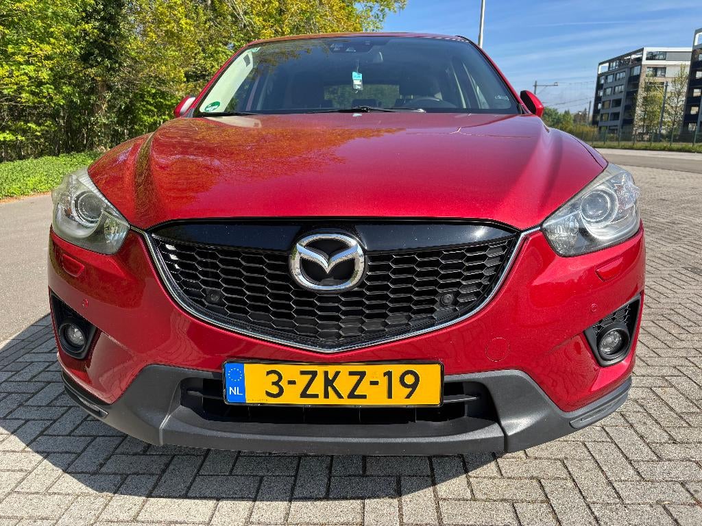 Mazda CX-5 2.0 118KW 4WD AUT 2015 Rood, Auto's, Mazda, Automaat, 1998 cc, 1800 kg, Zwart