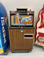 Vintage gokkast / fruitmachine, Gulden, Ophalen, Zo goed als nieuw, Met sleutels