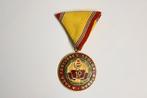medaille Hongarije 10 jaar legerdienst koude oorlog, Verzamelen, Ophalen of Verzenden, Landmacht, Overige gebieden, Lintje, Medaille of Wings