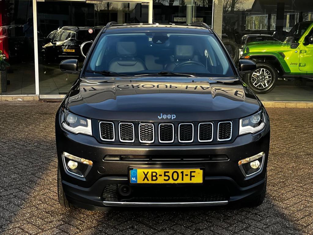 Jeep Compass 1.4 MultiAir Opening Edition 4x4 | Leer | Navi, Auto's, Jeep, Automaat, 450 kg, Gebruikt, Euro 6