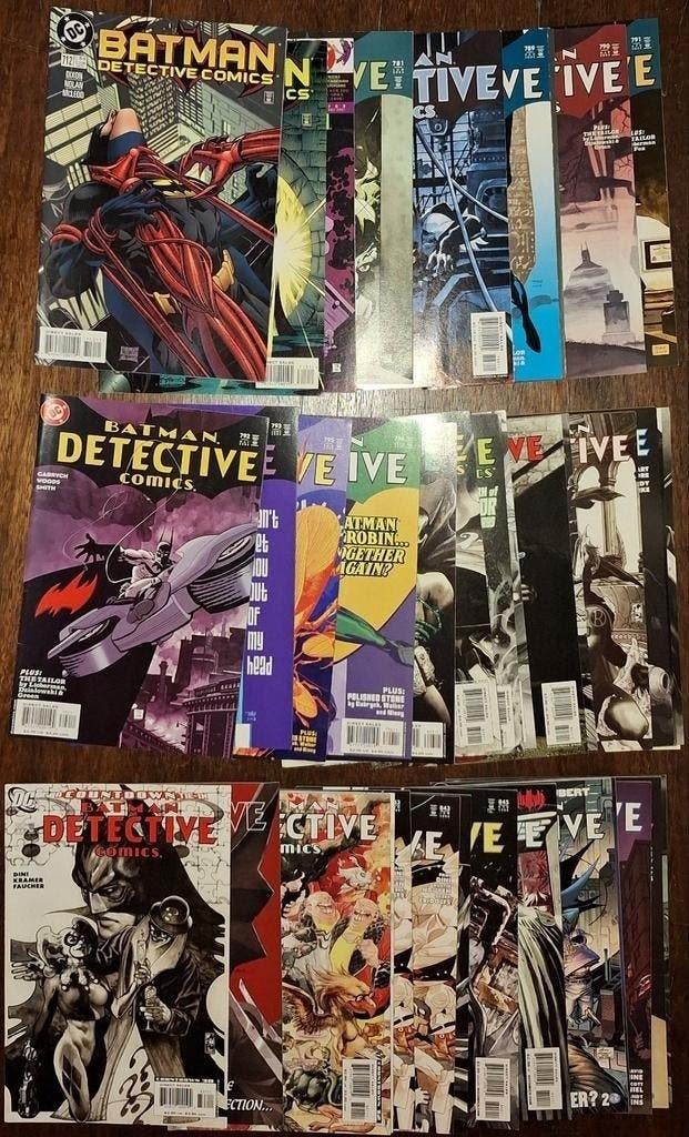 35x Batman  Detective Comics 712 713 726 763 781 788-793 etc, Verzenden, Zo goed als nieuw, Amerika