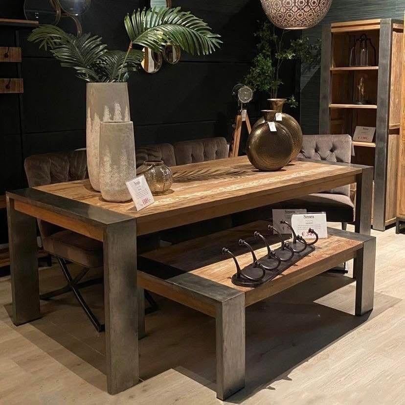 Eettafel en salontafel, Ophalen, Rechthoekig, 50 tot 100 cm