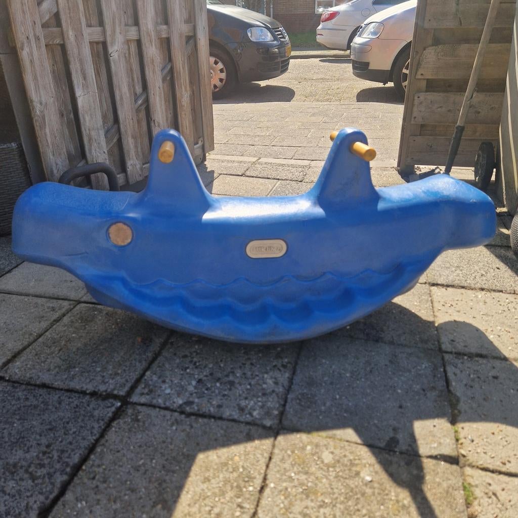 Little tikes wipstoel walvis, Ophalen of Verzenden, Gebruikt