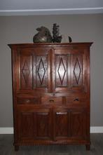 Kast teak hout, Ophalen, Teakhout, 50 tot 100 cm, Zo goed als nieuw