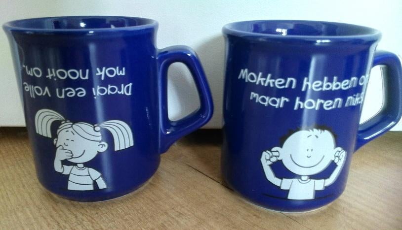 blue band mokken, Ophalen, Nieuw, Overige stijlen, Kop(pen) en/of Schotel(s)