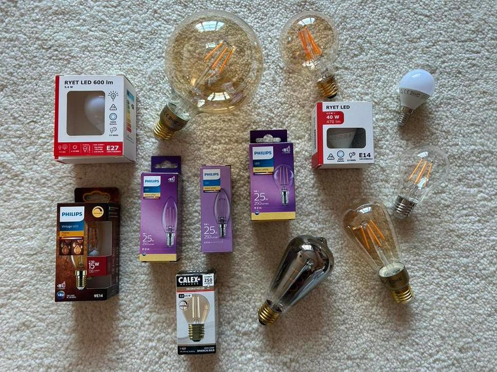 LED lampen/peertjes, Ophalen, Led-lamp, Minder dan 30 watt, E27 (groot)