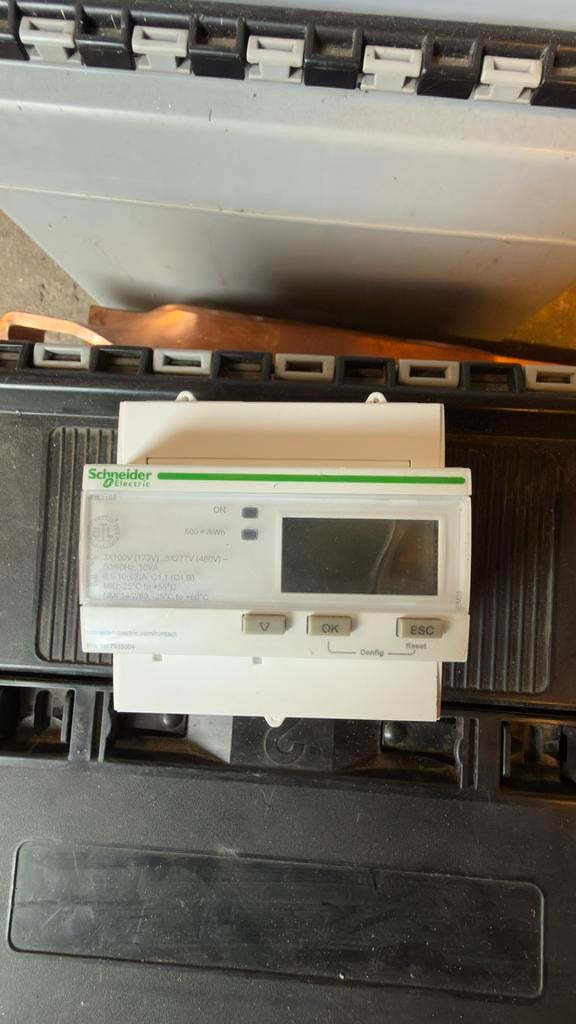Digitale Schneider Kwh meter, Ophalen of Verzenden, Nieuw, Overige typen