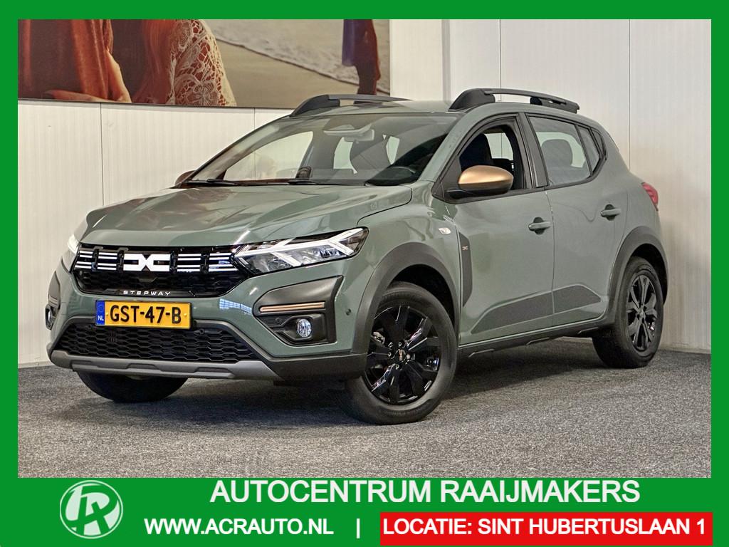 Dacia Sandero Stepway automaat 1.0 TCE 90 EXTREME NIEUWSTAAT, Auto's, Stof, Origineel Nederlands, 19 km/l, 92 pk