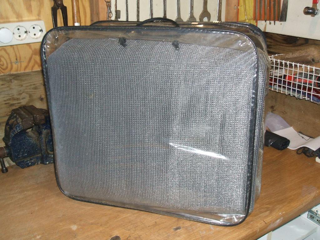 Te koop: Schaduwdoek van ca. 4 x 5 mtr., Tuin en Terras, Schaduwdoeken, Ophalen, Gebruikt