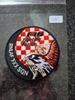 Patch F-16 Fighting Falcon RNLAF 3XX Squadron, Ophalen of Verzenden, Nieuw, Patch, Badge of Embleem