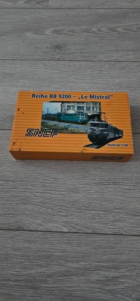 SNCF BB 9200 "Le Mistral" Trein, Hobby en Vrije tijd, Modeltreinen | H0, Ophalen of Verzenden, Zo goed als nieuw