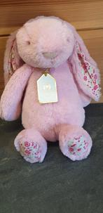 Jellycat knuffel konijn 31cm(Blushkin Blossom Bunny), Ophalen of Verzenden, Nieuw, Konijn