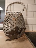 RIETEN WINDLICHT ZGAN, Ophalen of Verzenden, Zo goed als nieuw, Overige materialen, Minder dan 25 cm