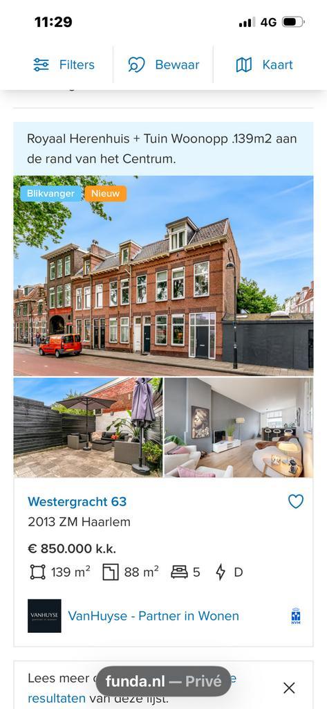 🏠 VANDAAG OPEN HUIS 🏠  Westergracht 63 HAARLEM, Huizen en Kamers, Huizen te koop, A