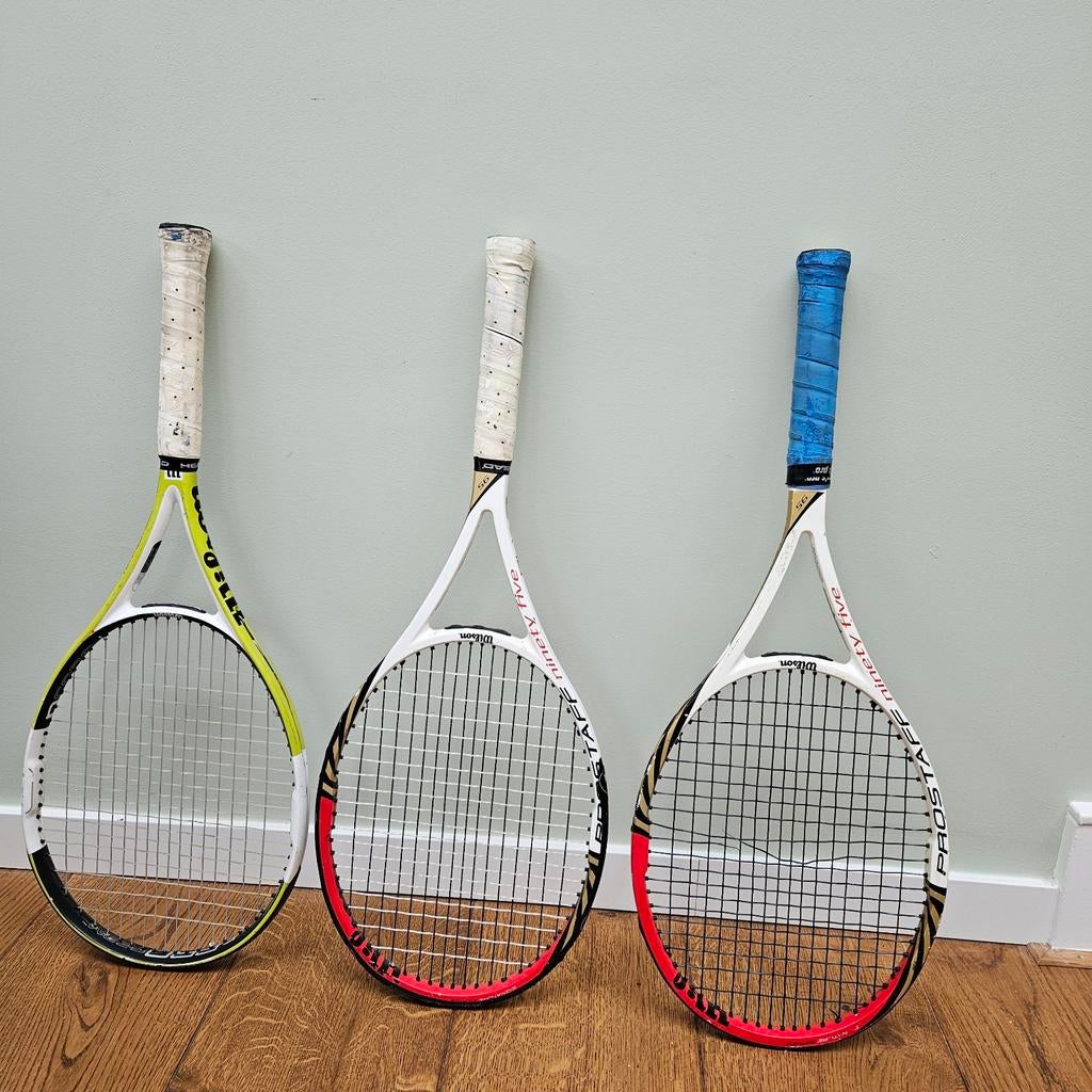 Gratis tennisracket - Ophalen, Sport en Fitness, Tennis, Ophalen, Gebruikt, Racket, Wilson