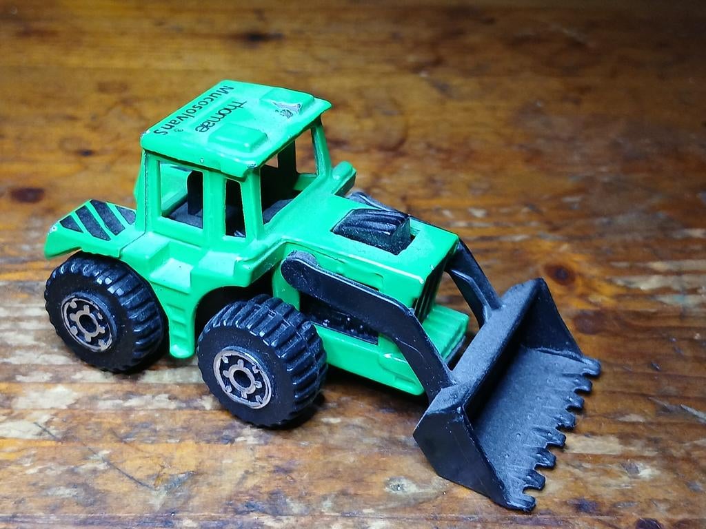 Matchbox tractor shovel thomae, Ophalen of Verzenden, Hijskraan, Tractor of Landbouw, Matchbox