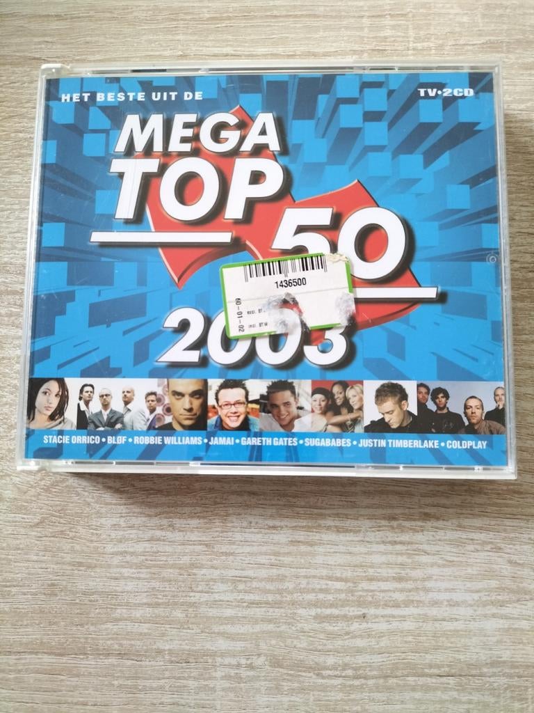 Het beste uit de mega top 50 2003 2 cd box, Ophalen of Verzenden, Pop