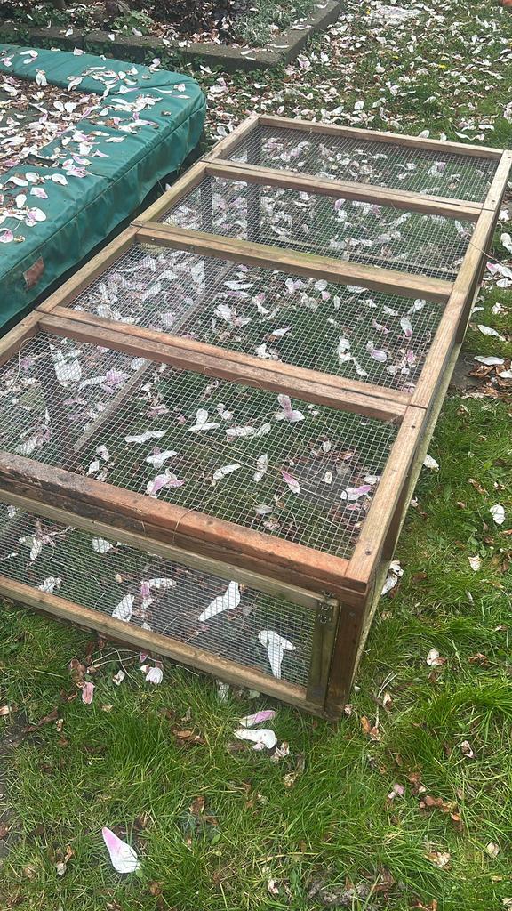 Konijnenhok / konijnenren, Dieren en Toebehoren, Knaagdieren en Konijnen | Hokken en Kooien, Ophalen, 60 tot 90 cm, Konijn, Ren