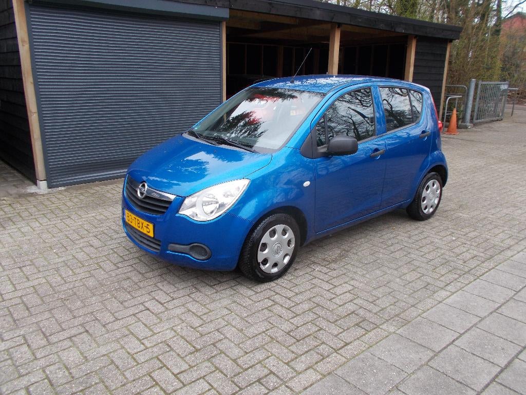 Opel Agila 1.0 12V 2012 Blauw (AIRCO), Auto's, Opel, Particulier, Agila, ABS, Airbags, Airconditioning, Alarm, Boordcomputer, Centrale vergrendeling