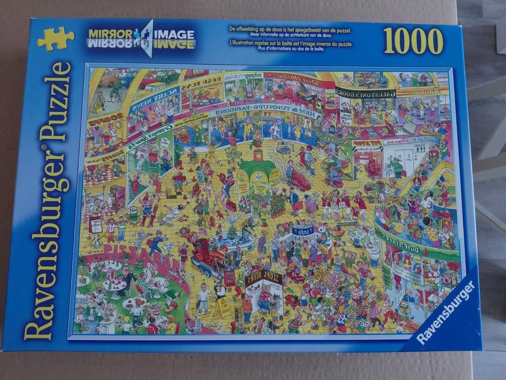 Ravensburger Mirror Image puzzel, 1000 stukjes, Ophalen, 500 t/m 1500 stukjes, Zo goed als nieuw