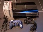 PS3 PHAT + GAMES + CONTROLLER, Ophalen of Verzenden, 80 GB, Met 1 controller, Phat