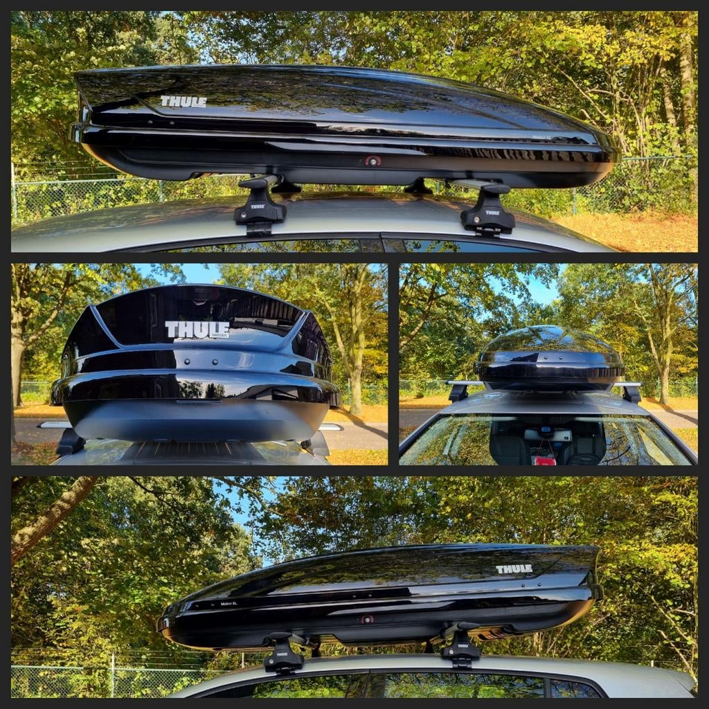 Thule motion XL ski-bagagebox TE HUUR!!, Auto diversen, Dakkoffers, Ophalen