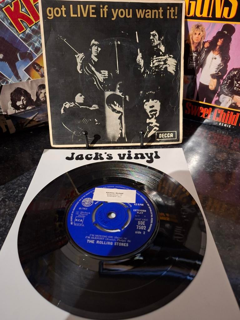 The Rolling Stones - Got LIVE if you want it! EP 1965, Ophalen of Verzenden, Gebruikt, Overige formaten, Rock-'n-Roll