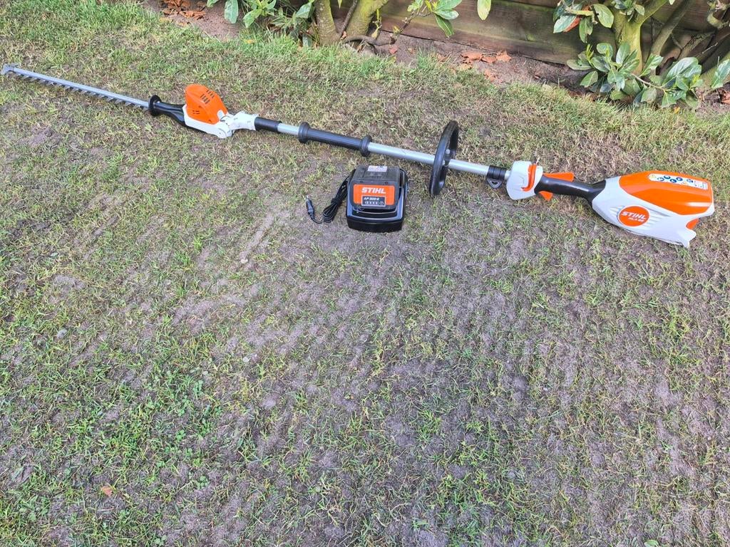 Stihl HLA66 stokheggenschaar set!, Ophalen of Verzenden, Accu