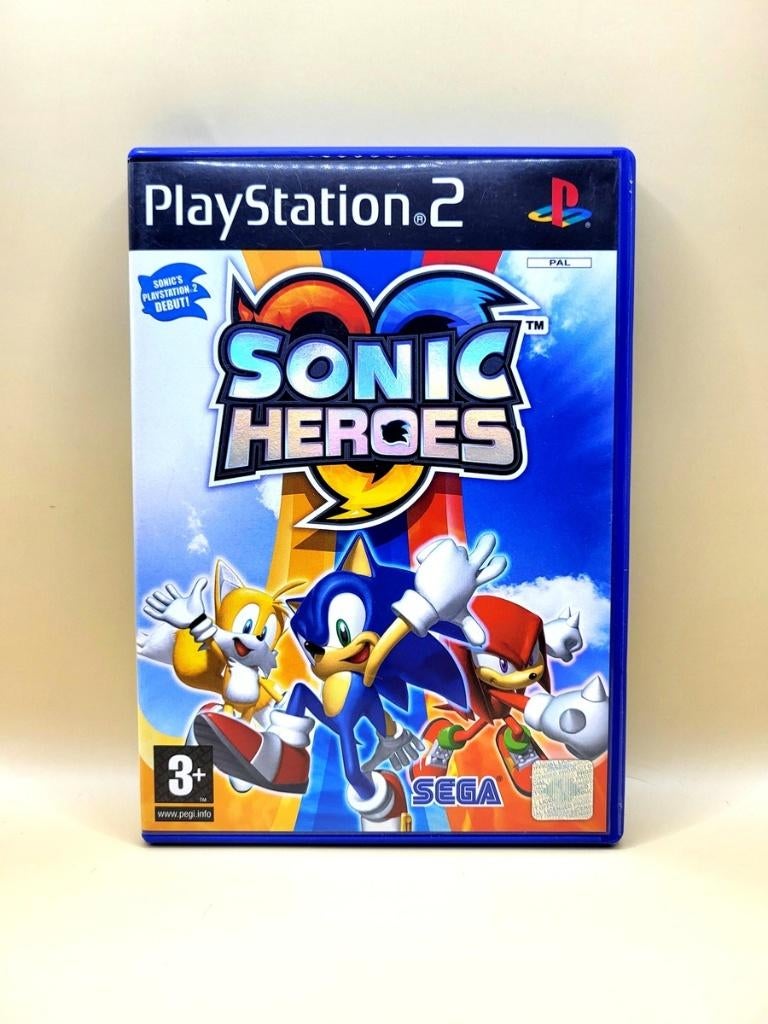 Sonic Heroes - PlayStation 2 - PS2, Avontuur en Actie, Sony support, Eén computer, Ophalen of Verzenden