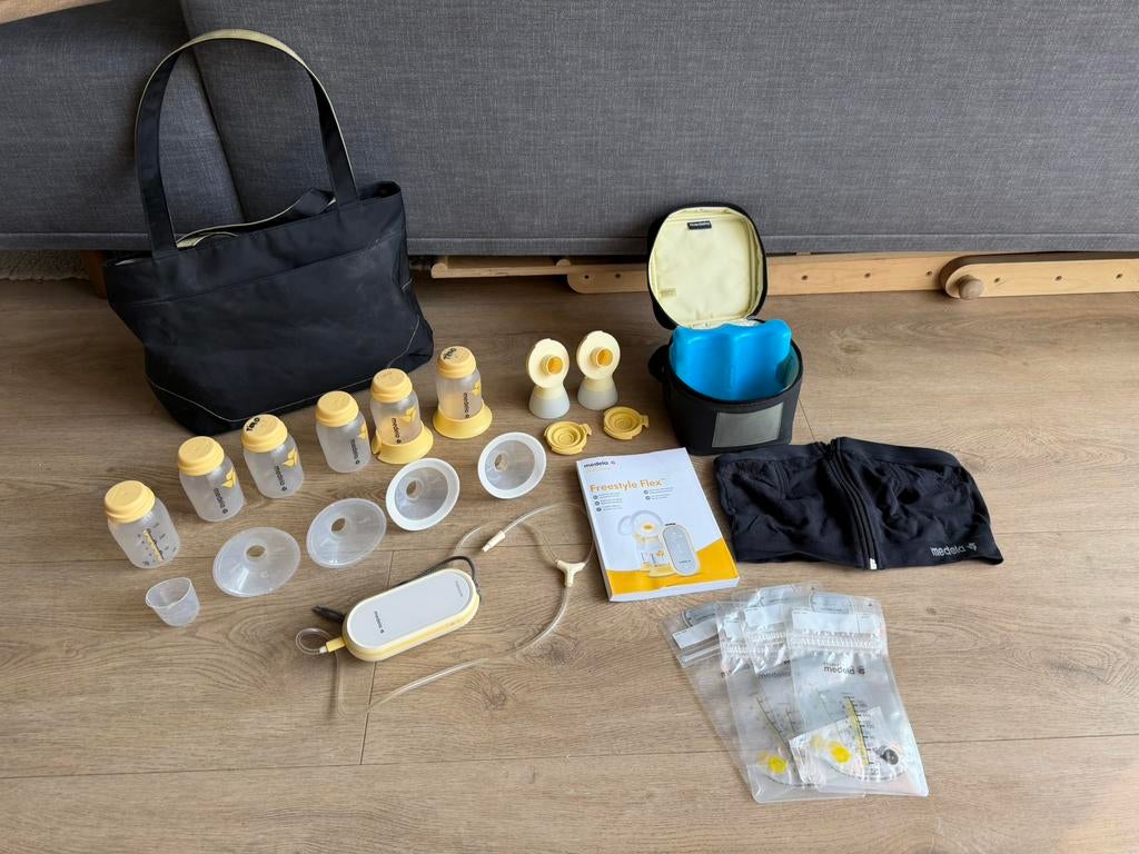 Medela Freestyle Flex dubbele kolf, Kinderen en Baby's, Ophalen of Verzenden, Gebruikt, Borstkolf