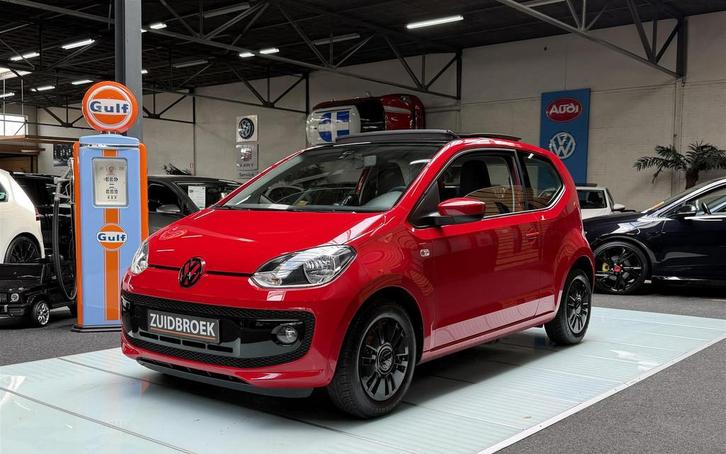 Volkswagen up! 1.0 Up! CNG! Pano! Clima! Navi! (bj 2013), Auto's, Volkswagen, Bedrijf, Te koop, up!, Airconditioning, Bluetooth