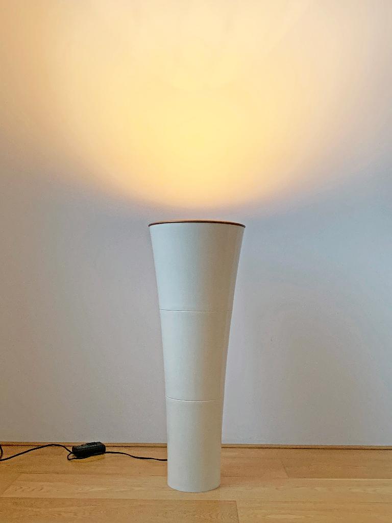 Vintage vloerlamp staande lamp Ikea Fackla design retro, Kunststof, Gebruikt, Ikea, Ophalen of Verzenden