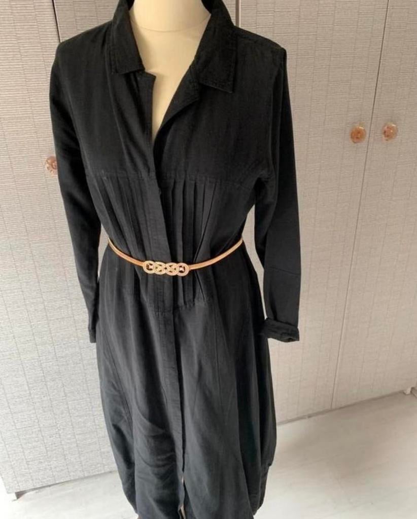 Zwarte lange jurk maat M, Kleding | Dames, Jurken, Maat 38/40 (M), Zwart, Ophalen of Verzenden, Zo goed als nieuw