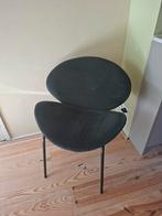 Fluwele groene fauteuil Sophie Karwei, Huis en Inrichting, Ophalen, Gebruikt, 75 tot 100 cm, Stof