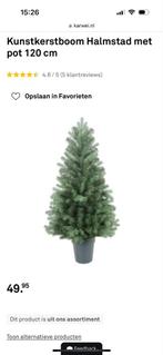 Kunst kerstboom inclusief 50 led lampjes, Ophalen of Verzenden, Zo goed als nieuw