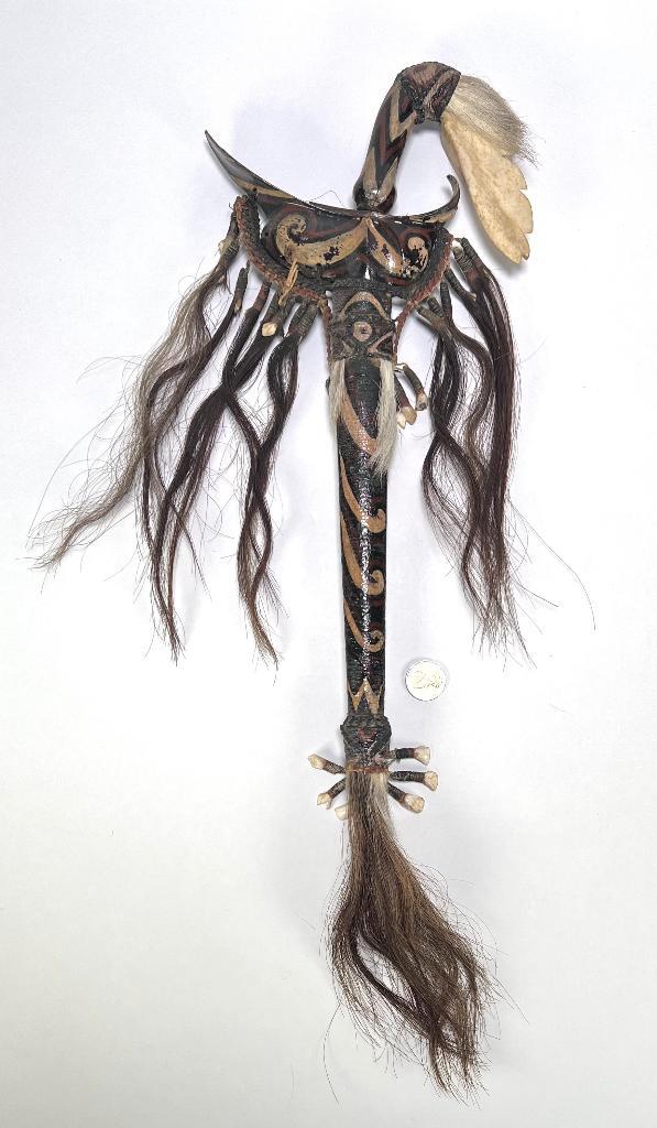 89. Dayak kris, Borneo, eind 19e eeuw, Antiek en Kunst, Kunst | Niet-Westerse kunst, Ophalen of Verzenden