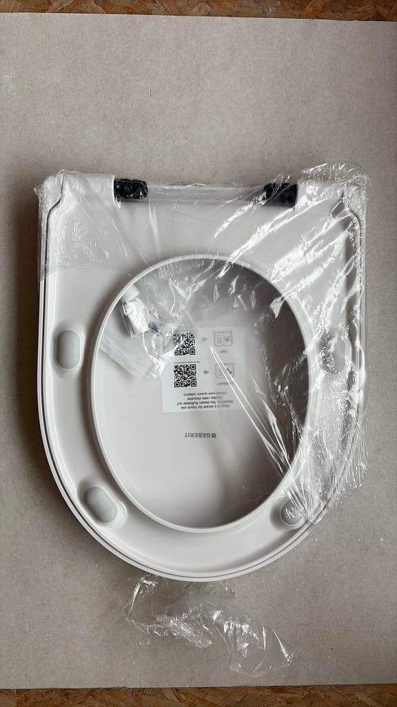 Toiletbril - geberit renova wit, Ophalen of Verzenden, Nieuw, Toilet