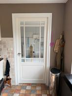 Stompe binnendeuren met facet geslepen glas, Doe-het-zelf en Verbouw, Deuren en Horren, Gebruikt, 80 tot 100 cm, Binnendeur, Ophalen of Verzenden