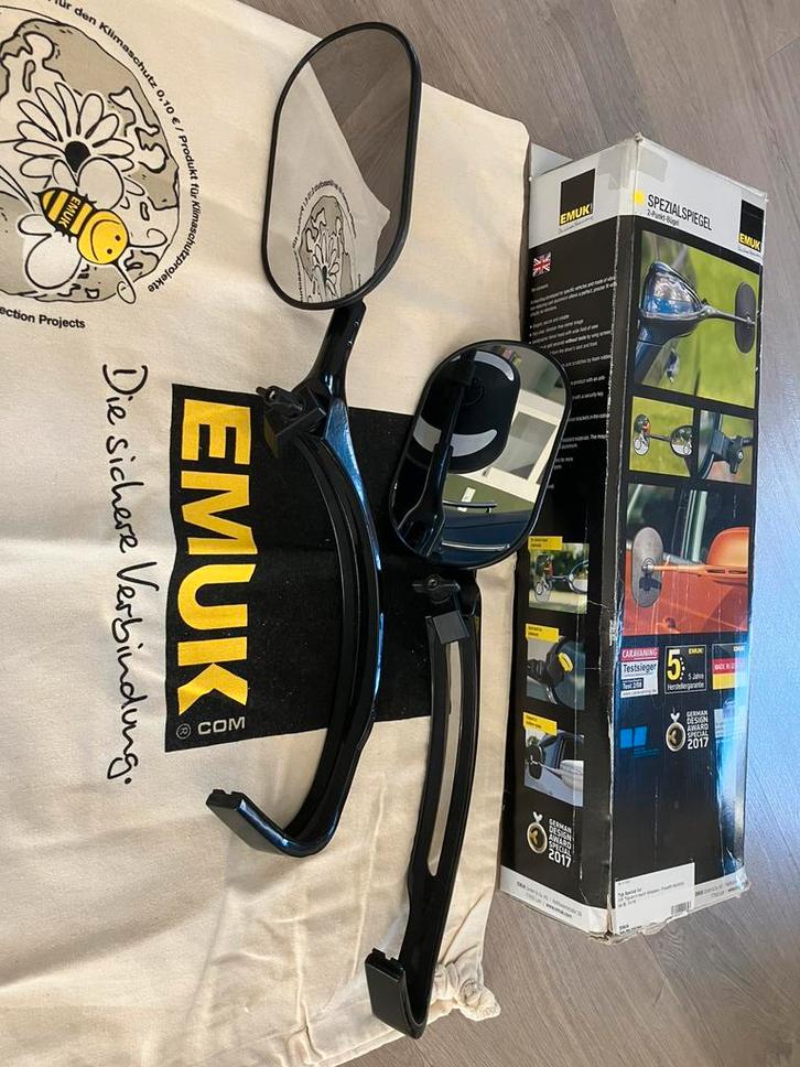 Emuk caravanspiegels VW Tiguan II (bj 2016-2024), Caravans en Kamperen, Caravan accessoires, Zo goed als nieuw, Ophalen of Verzenden