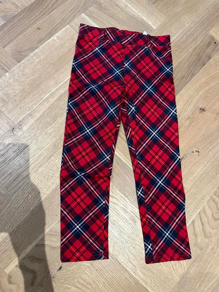 Leuke rode Tregging van H&M maat 116, Ophalen of Verzenden, Zo goed als nieuw, Meisje, Broek