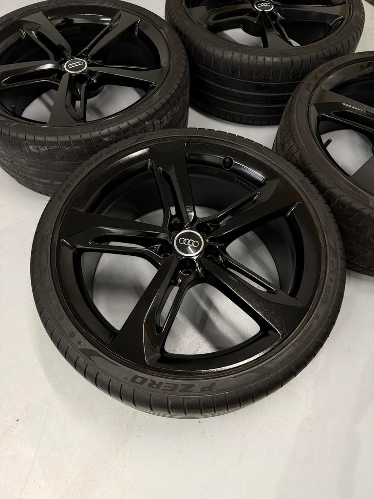 Originele 21 Inch Audi RS7 Velgen Zwart, Auto-onderdelen, Banden en Velgen, Ophalen, Velg(en), 275 mm, 21 inch