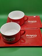 Royco soepkommen met schotels, Ophalen of Verzenden, Overige stijlen, Kom(men)
