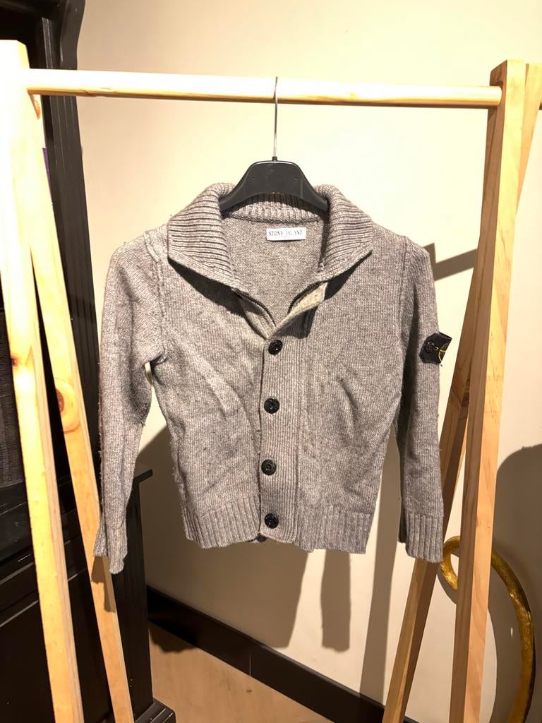 Stone Island Vest Maat 116 (6 jaar) - Gedragen, Kinderen en Baby's, Kinderkleding | Maat 116, Verzenden, Gebruikt, Jongen, Trui of Vest