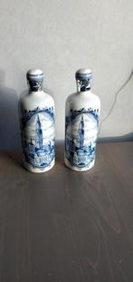 Twee Delfsblauwe Bols Flessen 1987, Ophalen of Verzenden