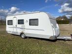 Knaus 500 Sport Queensbed, Mover, Voortent, NIEUWE PRIJS !!!, Caravans en Kamperen, Kachel, Particulier, 5 tot 6 meter, Knaus