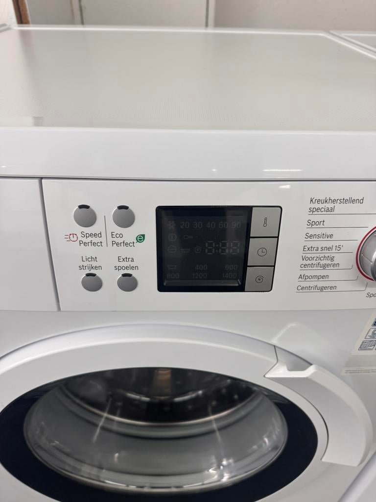 'BOSCH 1400 VARIO LOGIXX A+++ 8 KG met 2 jaar garantie, N, N, Refurbished, Ophalen of Verzenden