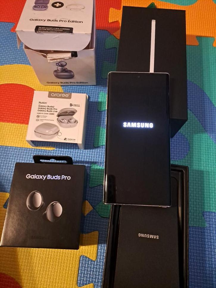 Samsung Note 10 Plus 256GB Wit + Galaxy Buds Pro, Telecommunicatie, Mobiele telefoons | Samsung, Galaxy Note 10, 256 GB, Wit, Ophalen of Verzenden