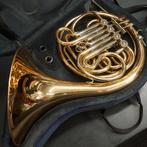 Hans Hoyer dubbelhoorn 801G-L, in zeer goede staat, Muziek en Instrumenten, Blaasinstrumenten | Hoorns, Ophalen, Zo goed als nieuw