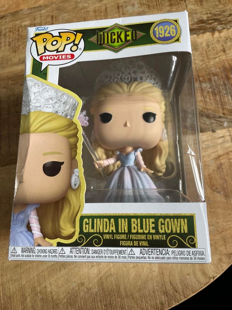 Funko Pop! Movies Wicked Glinda in Blue Gown #1926, Ophalen of Verzenden, Nieuw